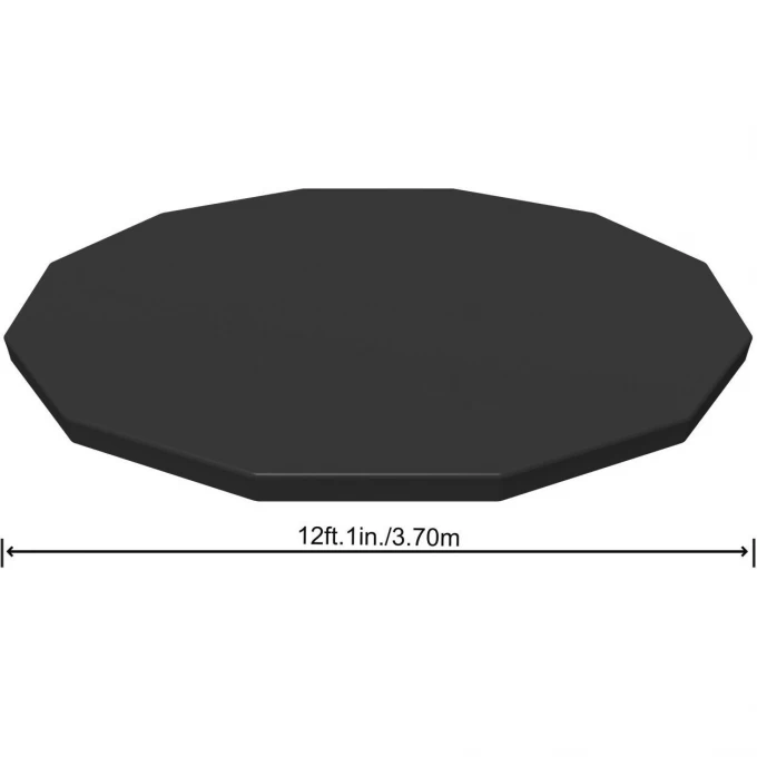 Тент для каркасного бассейна BESTWAY STEEL PRO POOLS, STEEL PRO MAX POOLS, HYDRIUM SPLASHER POOLS 366 см (d 366см) 58037 BW Тент для каркасного бассейна BESTWAY STEEL PRO POOLS, STEEL PRO MAX POOLS, HYDRIUM SPLASHER POOLS 366 см (d 366см) 58037 BW